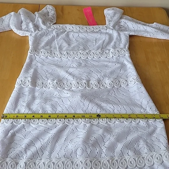 Lilly Pulitzer Zoella Dress in Resort White - Picture 11 of 14